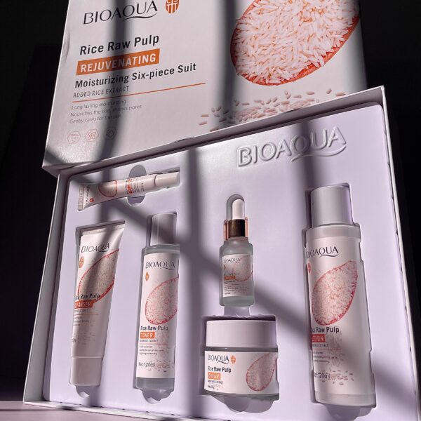 Kit + Estuche Completo Skin Care Arroz Bioaqua - Imagen 2