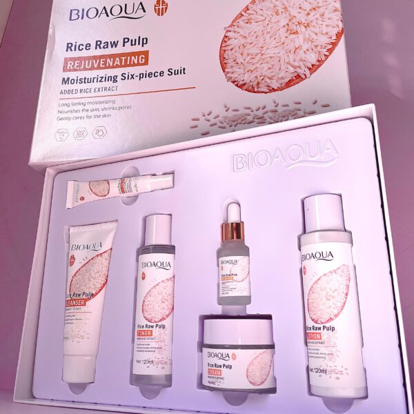 Kit + Estuche Completo Skin Care Arroz Bioaqua