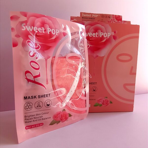 Mascarillas Faciales Sweet Pop Rose