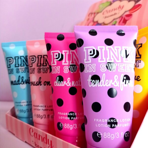 Cremas Corporales Pink Puntitos