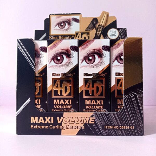 Rimel Kiss Beauty 4D Lujo / Extreme Curling - Imagen 2