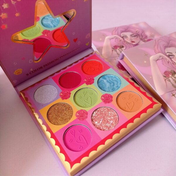 Paleta de Sombras Barbie 9 Tonos A1