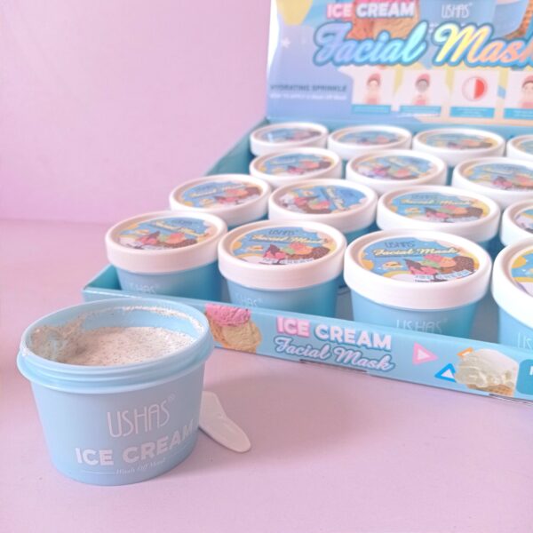 Mascarilla Facial Exfoliante Ice Cream Ushas