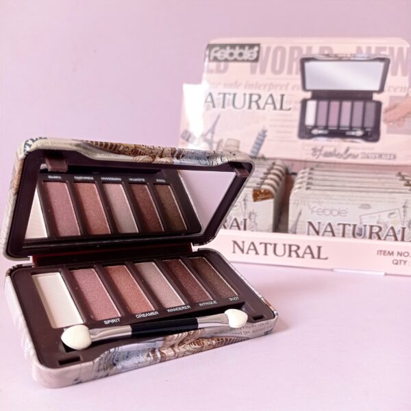 Paleta de Sombras Nude Natural Febble