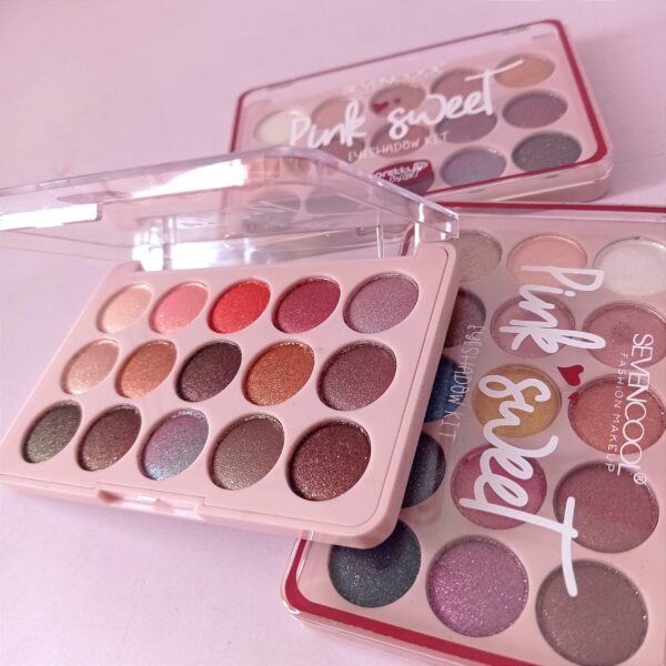 Paleta de Sombra Pink Sweet (15 Tonos)