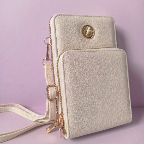 Bandolero 3 en 1 Premium Semi-Cuero (Beige)