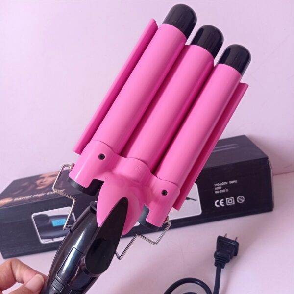 Plancha Rizadora Jumbo Waver 3 Tubos - Imagen 2
