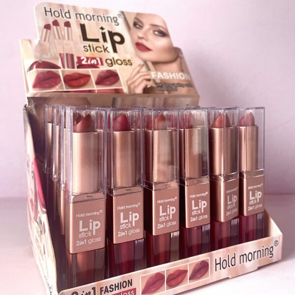 Labial Líquido + Barra (2 en 1) Hold Morning - Imagen 3