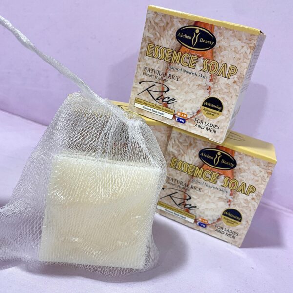Jabón Facial de Arroz en Barra Beauty - Imagen 2