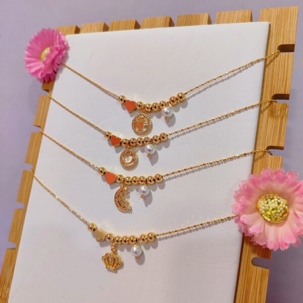 Cadena Oro Chino con Dijes Cute