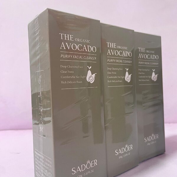 Jabón Limpiador de Aguacate Sadoer - Imagen 2