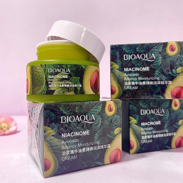 Crema Hidratante de Aguacate con Niacinome Bioaqua - Imagen 2