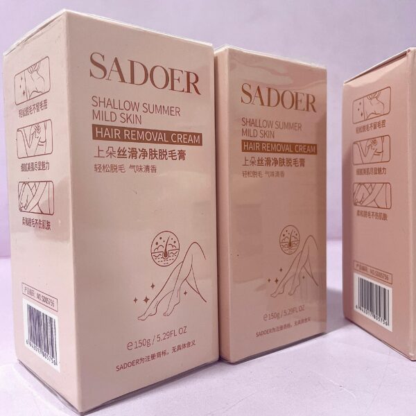Crema Depilatoria con Aplicador Sadoer - Imagen 2