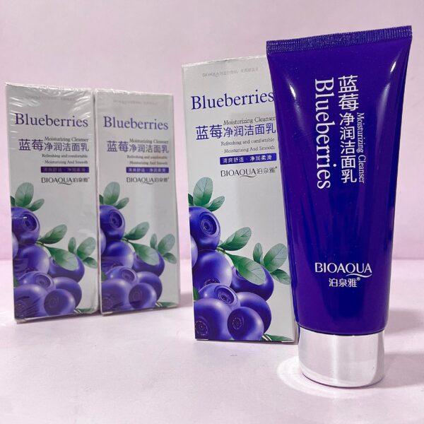 Jabón Facial Hidratante de Arándanos Bioaqua