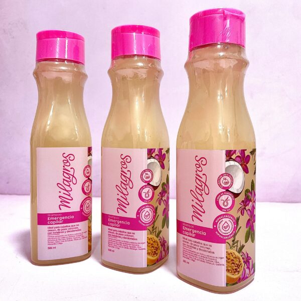 Shampoo Emergencia Capilar Milagros
