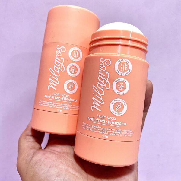 Cera Capilar Hair Wax (Anti frizz fijadora) Milagros