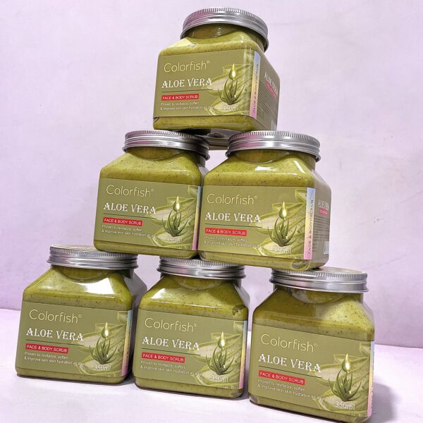 Exfoliante Facial/Corporal Aloe Vera Colorfish - Imagen 2