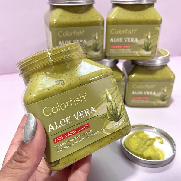 Exfoliante Facial/Corporal Aloe Vera Colorfish