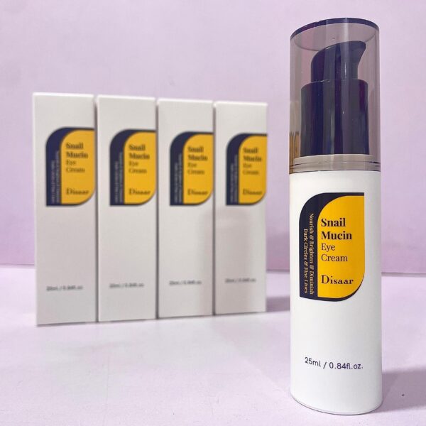 Crema para Contorno de Ojos con Mucina de Caracol Disaar