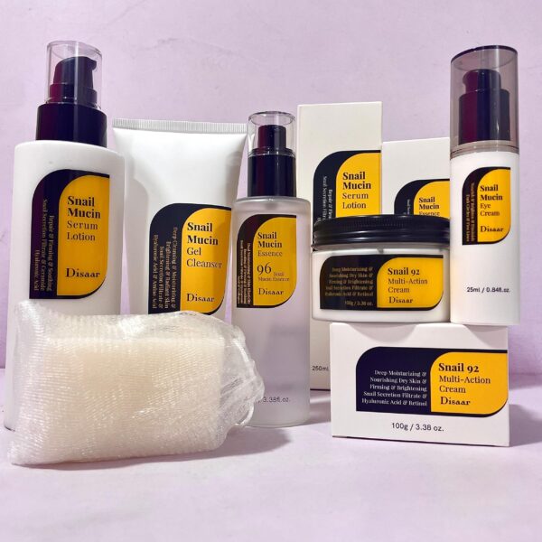 Kit / Combo Completo Skin Care de Mucina de Caracol Disaar