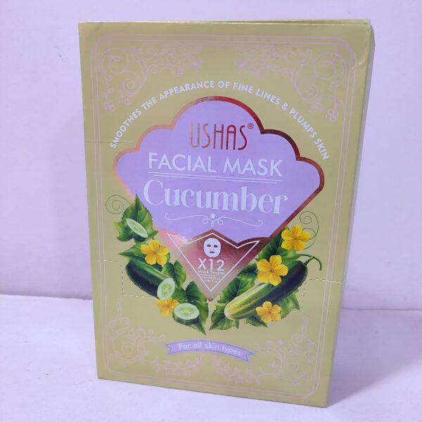 Mascarilla Facial de Pepino Ushas - Imagen 2