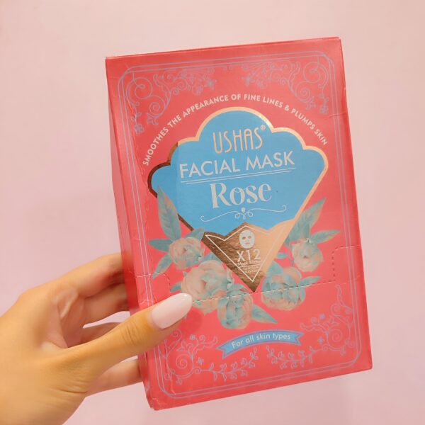 Mascarilla Facial de Rosas Ushas