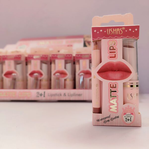 Labial Barra + Lápiz (2 en 1) Ushas