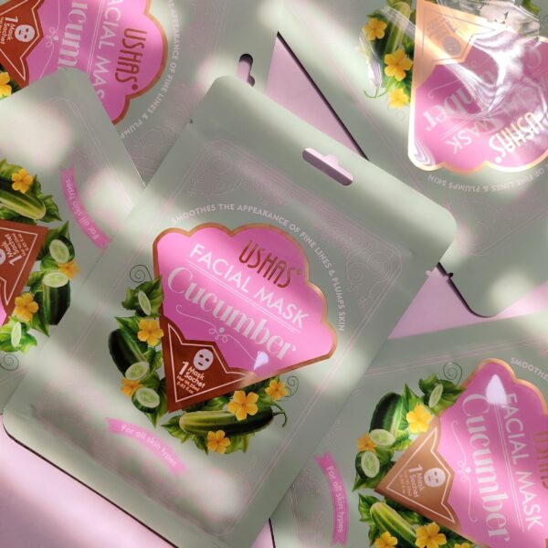 Mascarilla Facial de Pepino Ushas - Imagen 2