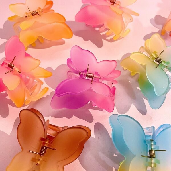 -Docena- Pinzas Hawaianas Mariposa Tendencia (#3)