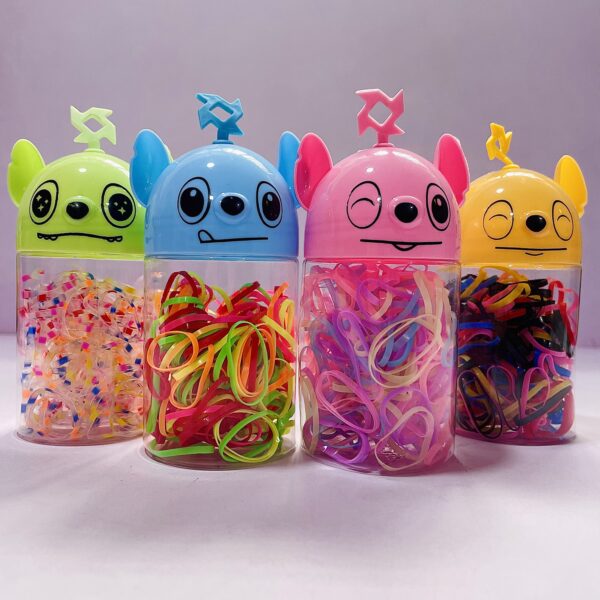 Liguitas para el Cabello con Estuche de Stitch - Imagen 2