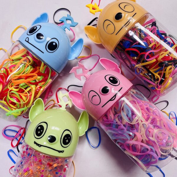 Liguitas para el Cabello con Estuche de Stitch