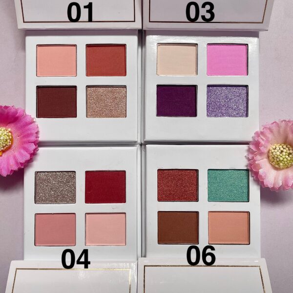 Paleta de Sombras Profesional x4 Salomé - Imagen 2