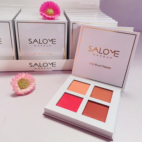 Paleta de Rubores Profesional x4 Salomé