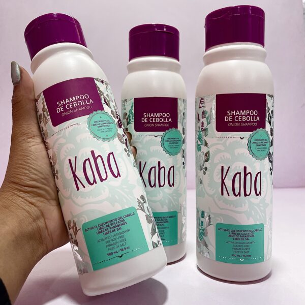 Shampoo de Cebolla Kaba