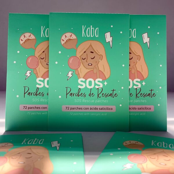 Parches de Rescate con Ácido Salicílico SOS Kaba