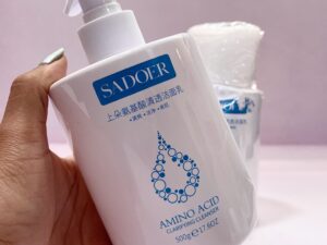 Limpiador Facial Clarificador con Aminoácido Sadoer