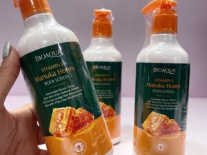 Loción Corporal de Miel de Manuka y Vitamina E Bioaqua