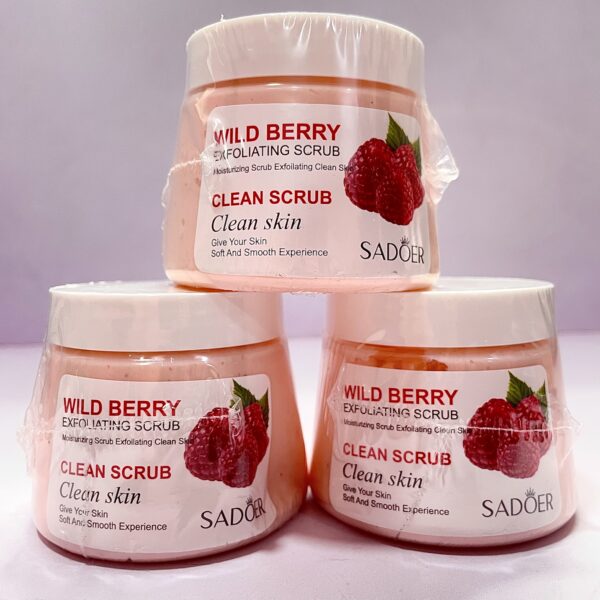 Exfoliante Corporal Wild Berry Sadoer - Imagen 2