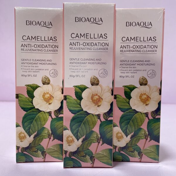 Limpiador Facial Rejuvenecedor de Camelias Bioaqua - Imagen 2