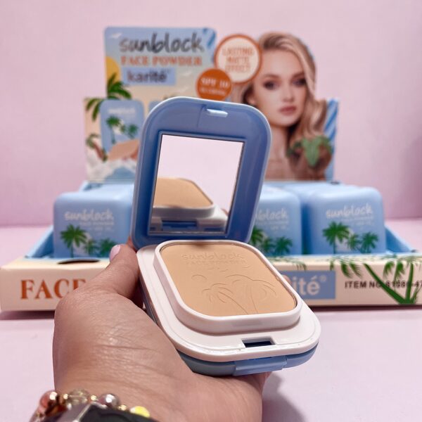 Polvo Compacto Sunblock +30spf Karité