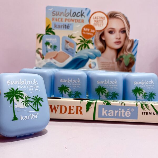 Polvo Compacto Sunblock +30spf Karité - Imagen 2