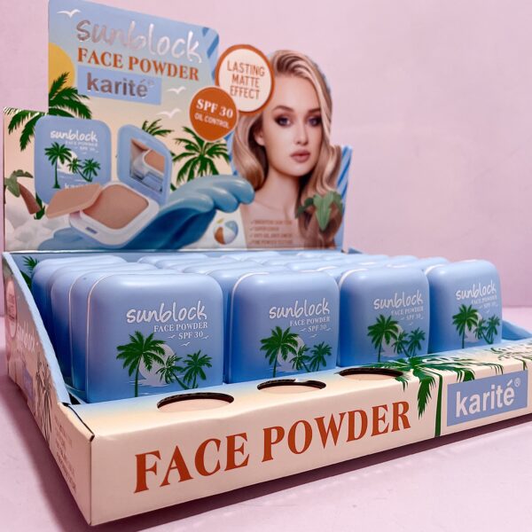 Polvo Compacto Sunblock +30spf Karité - Imagen 3