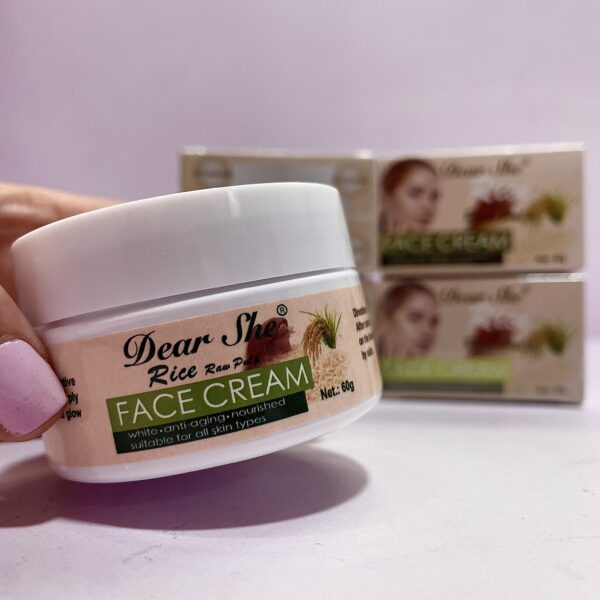 Crema Facial de Arroz Dear She