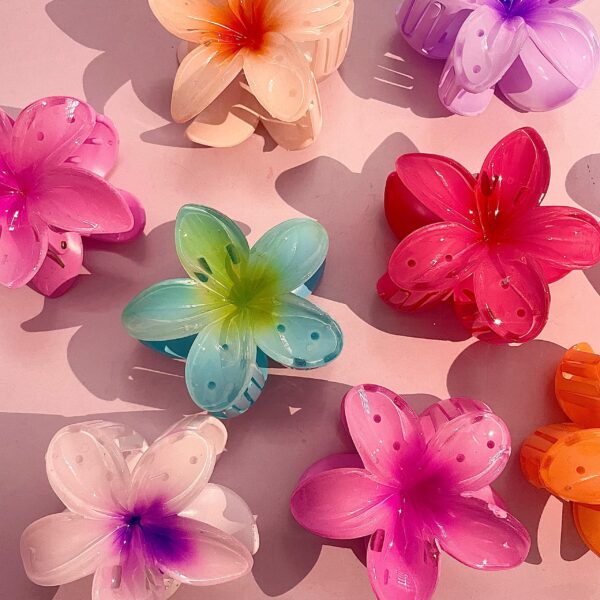 Pinzas Hawaianas Flor Tendencia (#7)