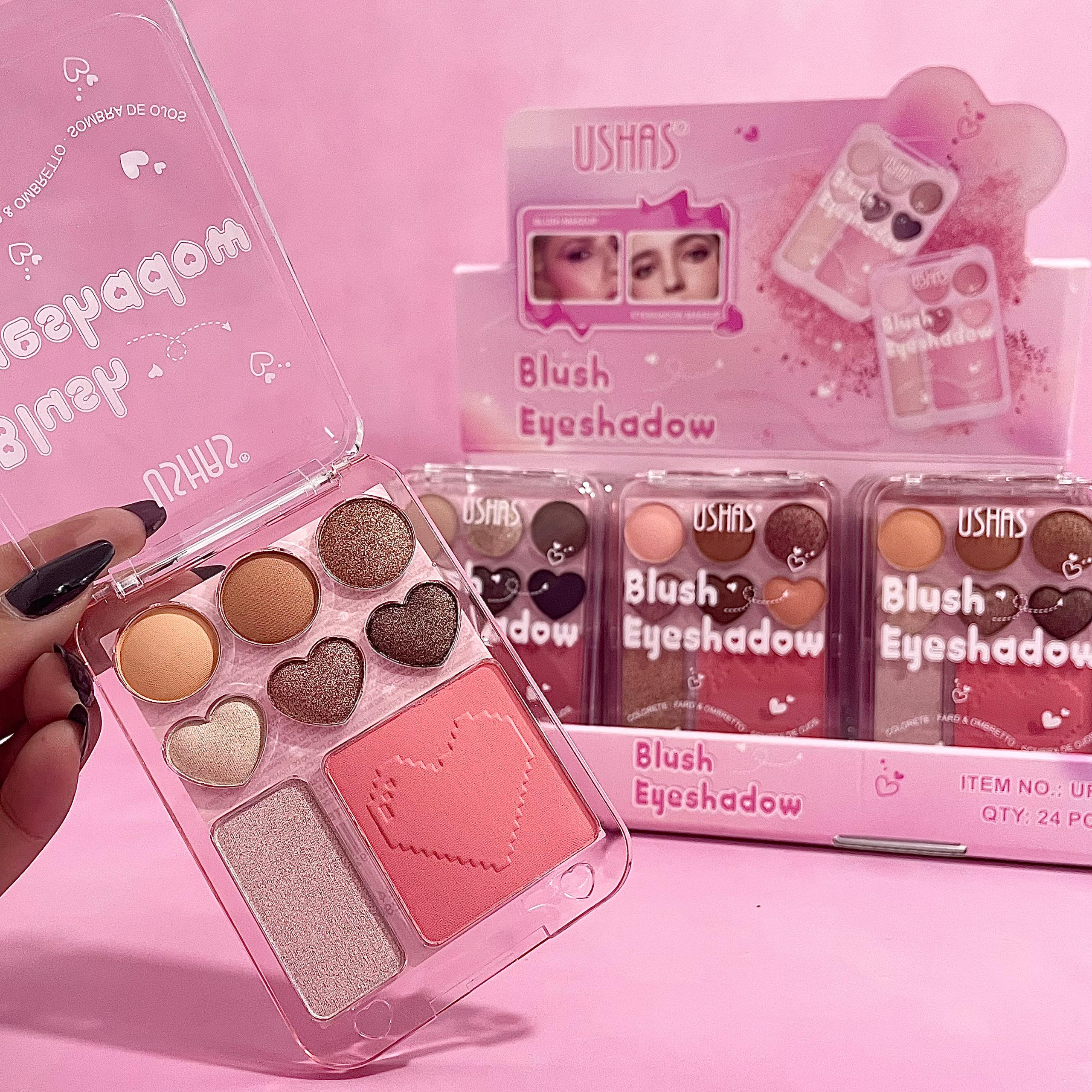 Paleta de Sombras y Rubor Ushas