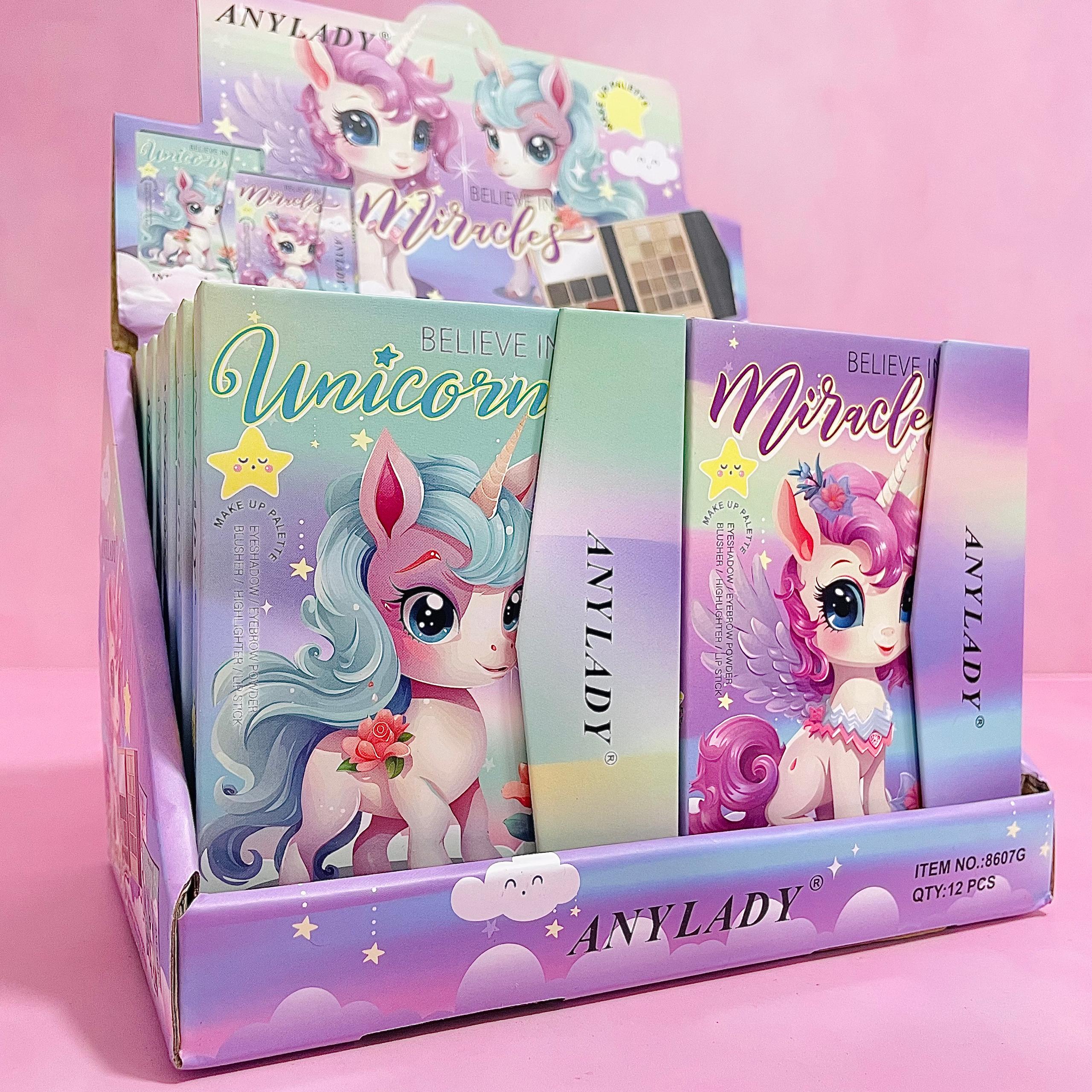 Paleta de Sombras Libreta Unicornio AnyLady