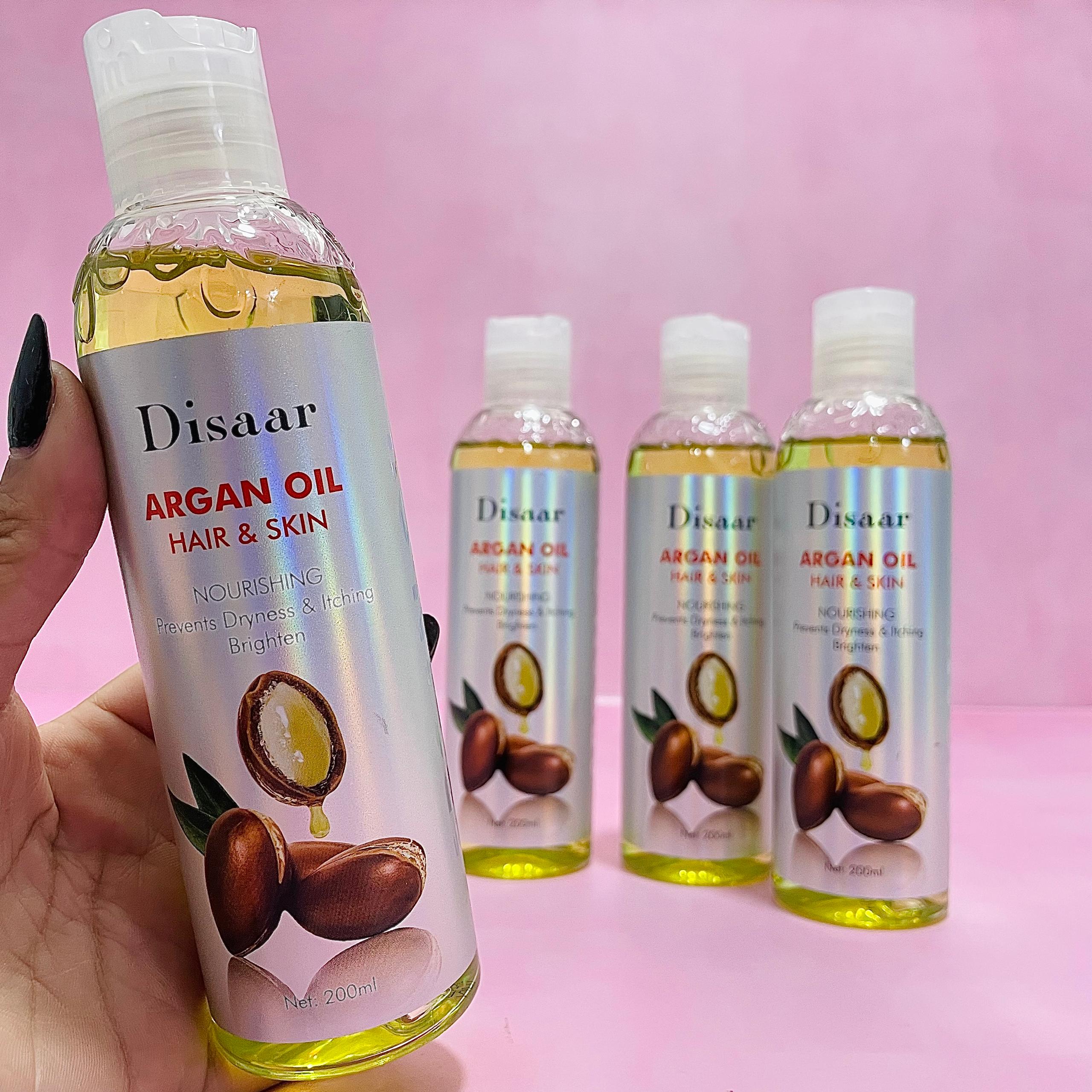 Aceite Nutritivo de Argán para Piel y Cabello Disaar